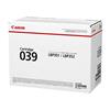 ORIGINALE Canon toner nero 039 0287C001 ~11000 Pagine mod.  039 0287C001 EAN 4549292031485