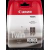 ORIGINAL Canon Multipack nero PGI-35 Twin 1509B012 Confezione Doppia: 2 x 9,3ml mod.  PGI-35 Twin 1509B012 EAN 8714574572444