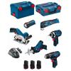 BOSCH Kit 12V BMK6-28BD3 (GSB 12V-15+GDR 12V-105+GKS 12V-26+GOP 12V-28+GSA 12V-14+GLI 12V-80+3 x 2,0Ah+GAL1230CV)