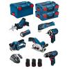 BOSCH Kit 12V BMK7-28ED3 (GSB 12V-15 + GDR 12V-105 + GKS 12V-26 + GOP 12V-28 + GSA 12V-14 + GLI 12V-80 + GHO 12V-20)