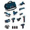 BOSCH Kit BMKB10-28DD3 (GSR12V-15+GDR12V-105+GKS12V-26+GWS12V-76+GST12V-70+GOP12V-28+GSA12V-14+GWB12V-10+GLI12V-80+GHO12V-20...)