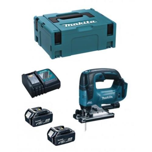 Seghetto Alternativo MAKITA DJV182RTJ (2 x 5,0 Ah + DC18RC + MAKPAC 2)