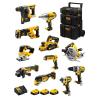 DeWALT Kit DWK1103 (DCD996+DCH273+DCG405+DCF887+DCF899H+DCS334+DCS570+ DCS355+DCP580+DCS367+DCL050+ 3x5,0Ah +DCB115 +Caddy 3en1)