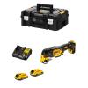 Utensile Multifunzione DeWALT DCS355D2T-7 (2 x 2,0 Ah + DCB107 + TSTAK II)