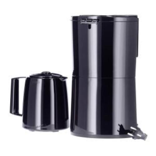 Severin KA 9307 nero macchina da caffè filtro con 2 caraffe 164494