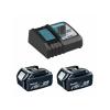 Power Set MAKITA (2 x 18V 5,0 Ah + DC18RC)