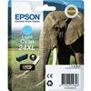 ORIGINALE Epson Cartuccia d'inchiostro ciano (chiaro) C13T24354012 24 XL ~740 Pagine 9,8ml XL mod.  C13T24354012 24 XL EAN 8715946519326