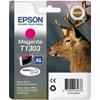 ORIGINALE Epson Cartuccia d'inchiostro magenta C13T13034012 T1303 XL ~755 Pagine 10,1ml mod.  C13T13034012 T1303 XL EAN 8715946465678