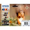 ORIGINALE Epson Multipack nero / ciano / magenta / giallo / Rosso / Grigio C13T379D4010 378XL+478XL mod.  C13T379D4010 378XL+478XL EAN 8715946646510