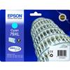 ORIGINALE Epson Cartuccia d'inchiostro ciano C13T79024010 79 XL ~2000 Pagine 17,1ml 79XL mod.  C13T79024010 79 XL EAN 8715946535999