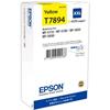 ORIGINAL Epson Cartuccia d'inchiostro giallo C13T789440 T7894 XXL ~4000 Seiten 34,2ml XXL mod.  C13T789440 T7894 XXL EAN 8715946529288